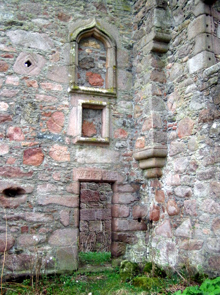 Details of the Doorway at Corse Castle