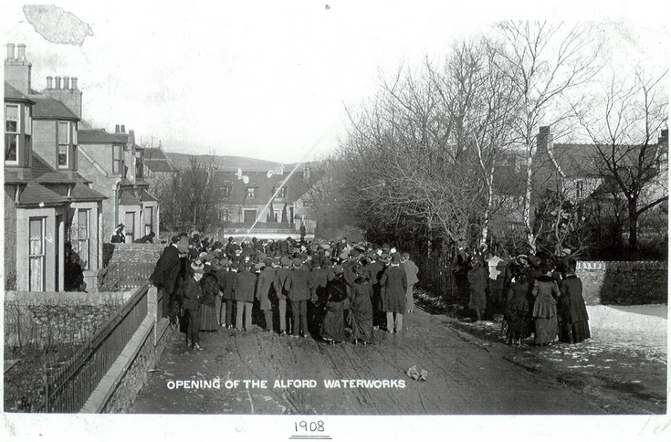 The Opening of the Alford Waterworks.