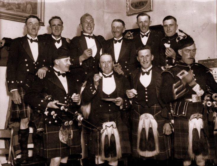 The Lonach Pipe Band