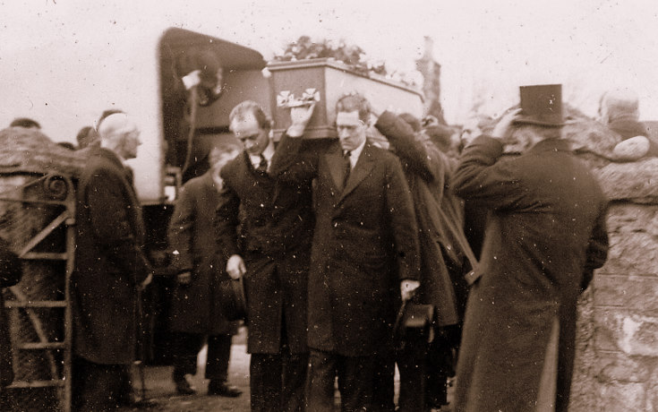 The Funeral of Rt Hon J.H.Tennant, Edinglassie