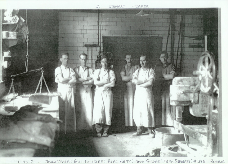 Staff of Stewart's Bakery