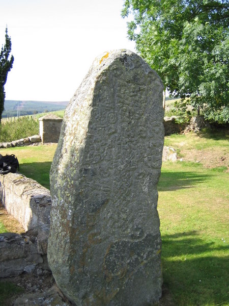 Pictish Stone at Migvie old kirk