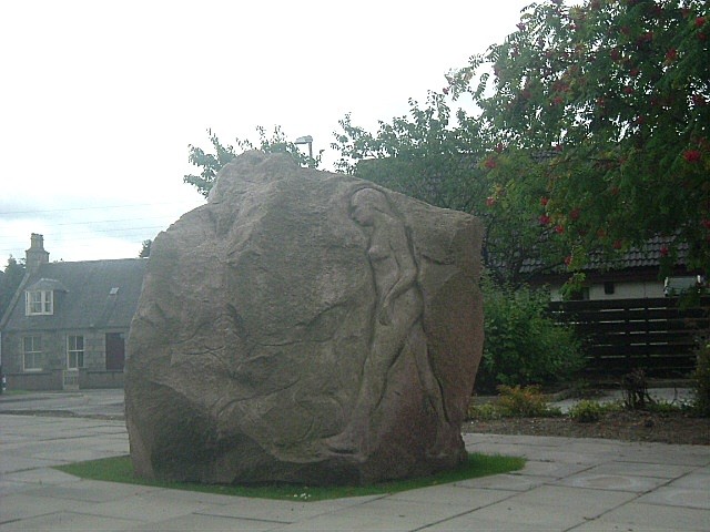 The Millenium Sculpture at Alford Railway Museum