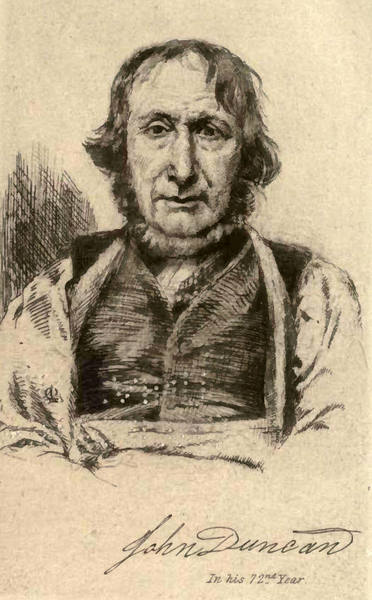 Sketch of John Duncan, Alford Botanist and Weaver 
