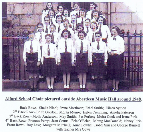 Alford School Choir at Aberdeen Music Hall
