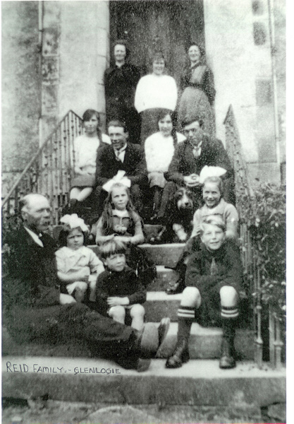 The Reid family, Glenlogie