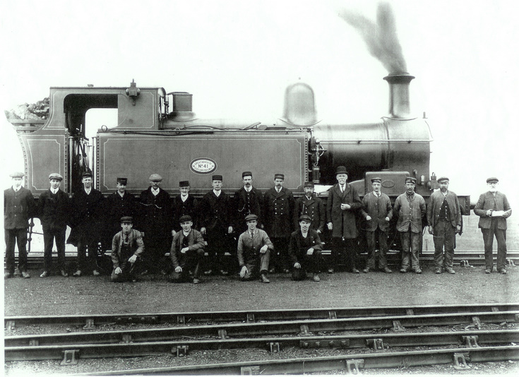 Alford Train Station staff