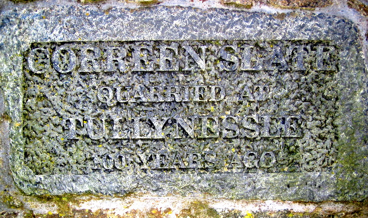Mason's marks at Alford Bull Monument