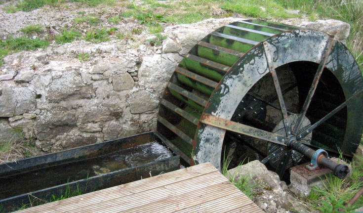 Water Wheel at Craigievar